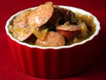 Gluten-Free Kielbasa with Apples